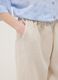 Beige pure linen regular-fit trousers_3