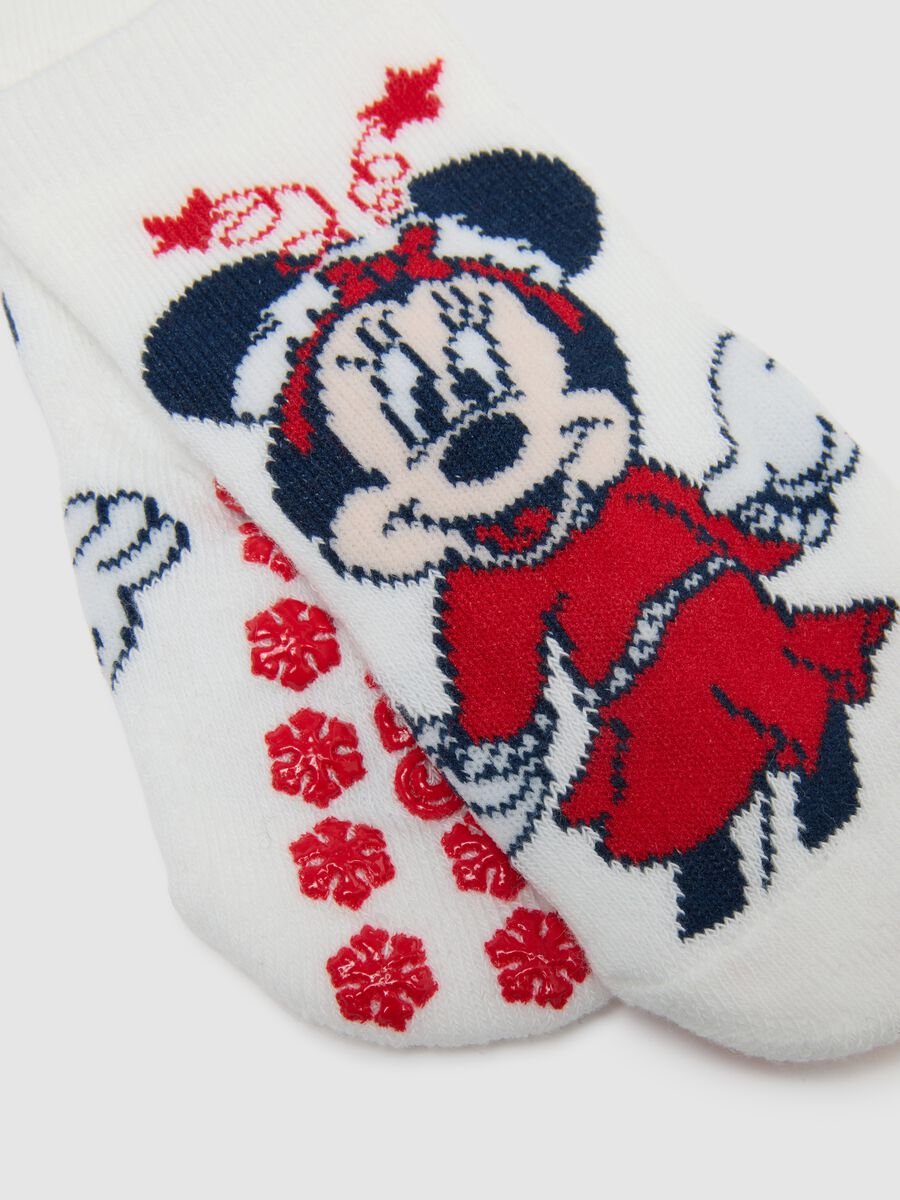 Disney Non-Slip Multicolour Baby Socks Pack in Cotton Blend_2