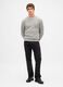 Grey Cotton Blend Jumper_2