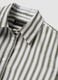 White poplin shirt with green stripes, regular fit_2