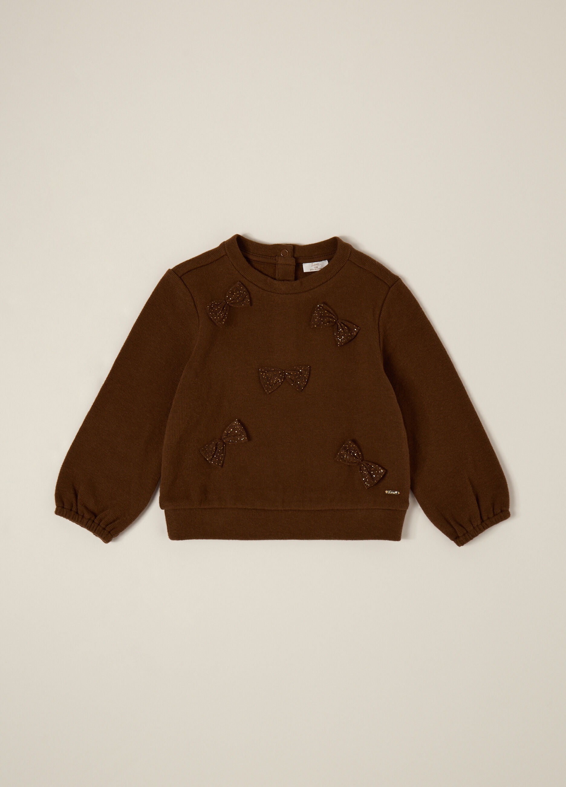 Brown Baby Girl's T-Shirt