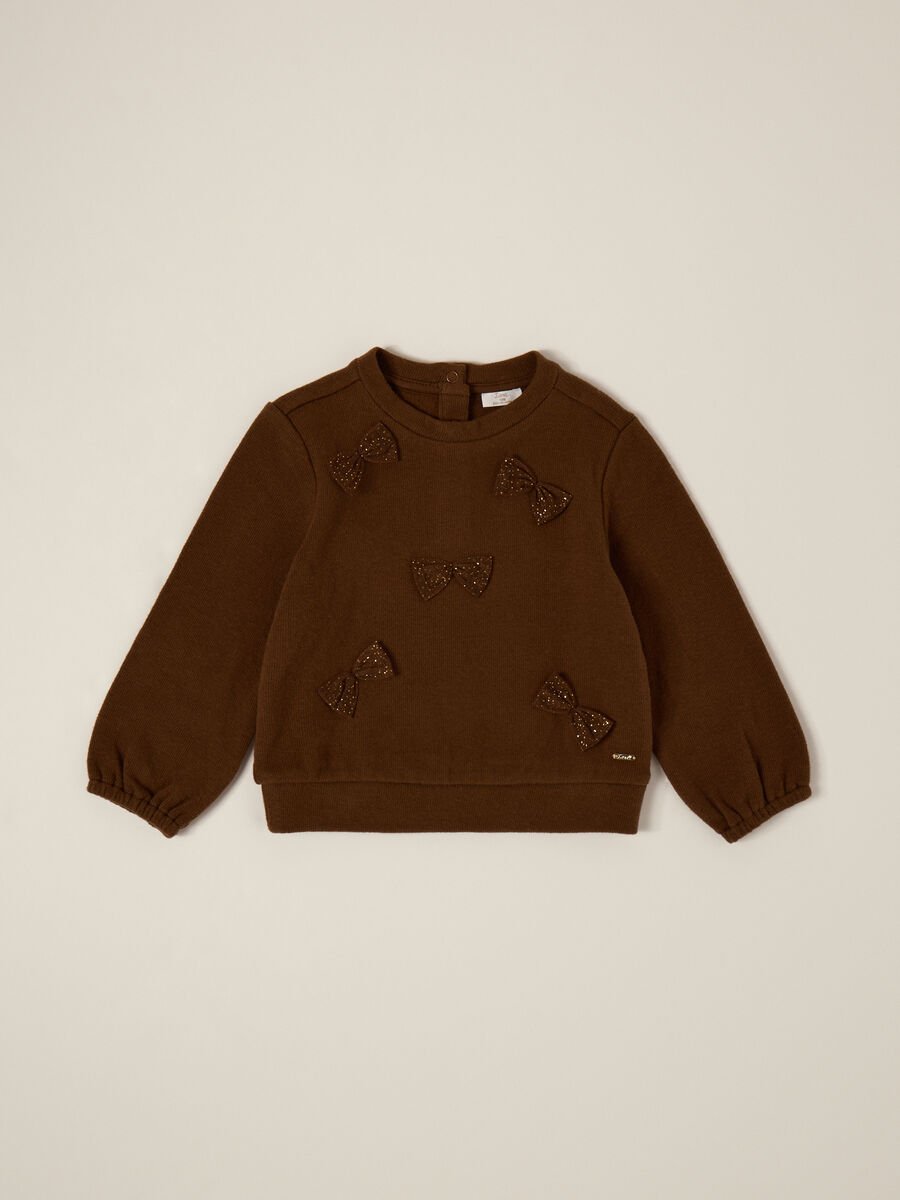 Brown Baby Girl's T-Shirt_0