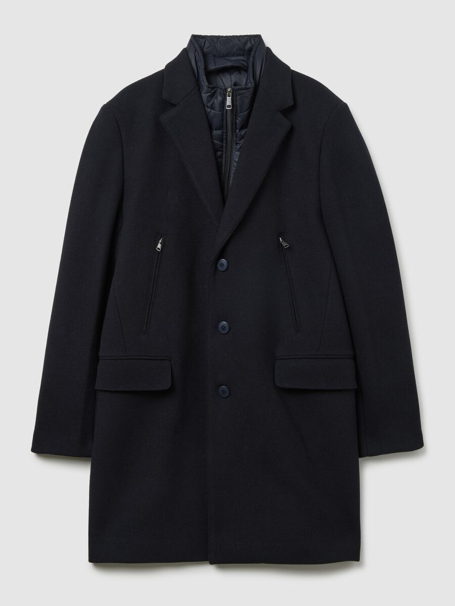 Cappotto Chesterfield nero regular fit_4