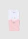 Multicolor Cotton Bodysuit Set for Newborn Girls_3