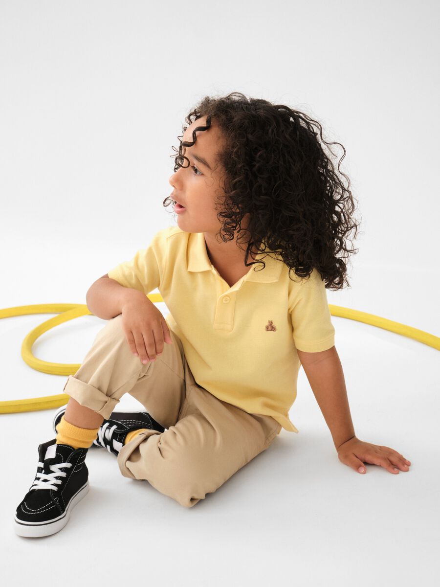 Pull-on trousers with drawstring_0