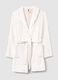 White dressing gown with pockets and hearts_4