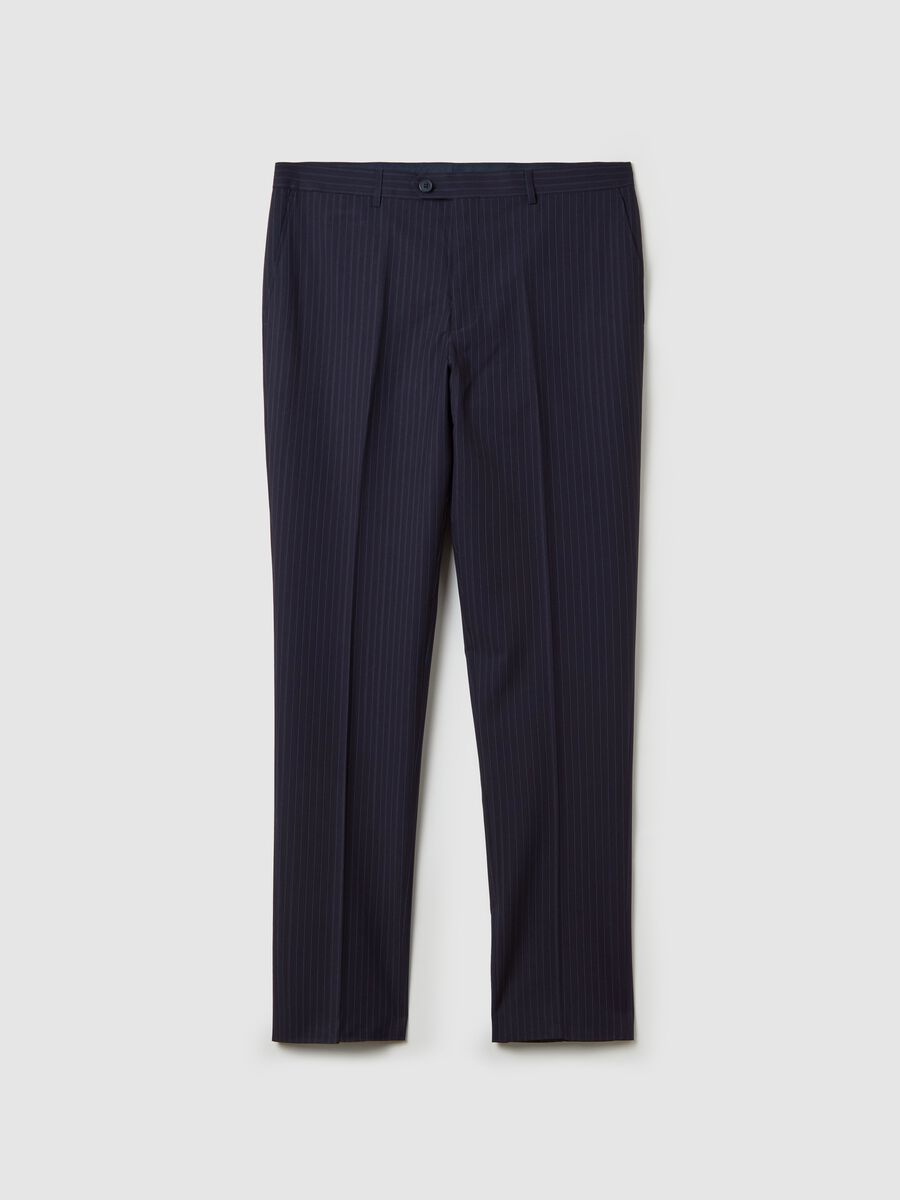 Abito regular fit gessato Plus Size_1