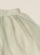Light Green Cotton Skirt with Tulle_2