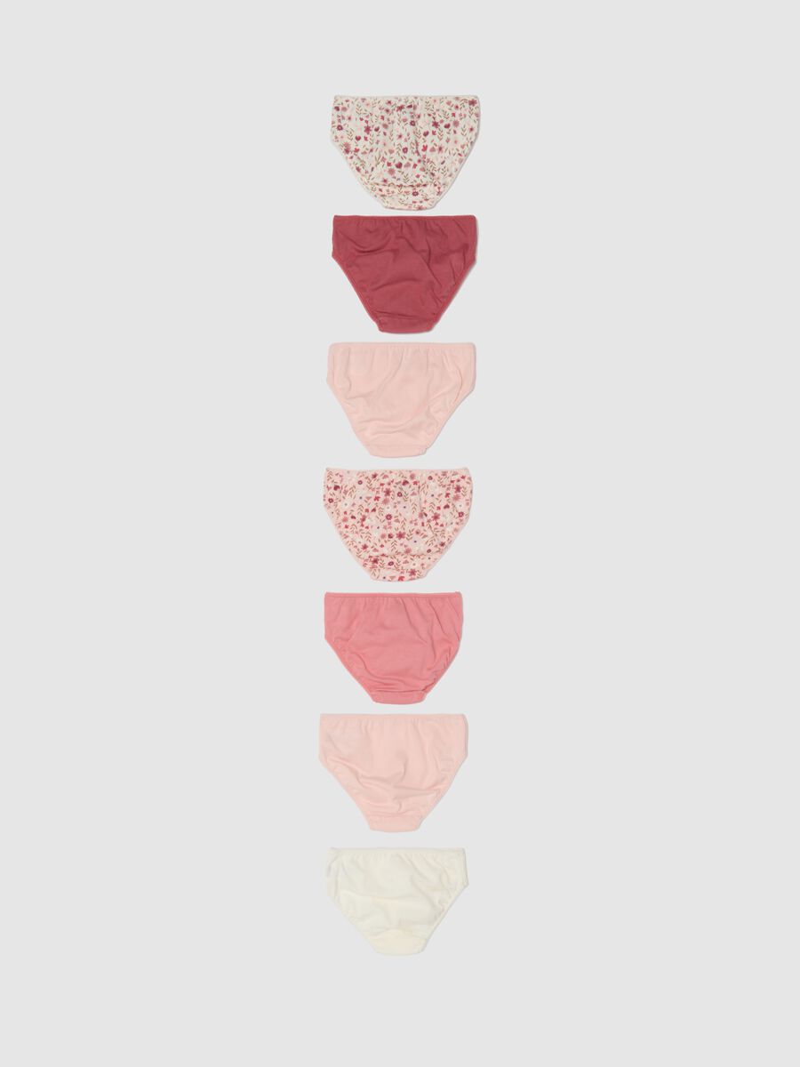 Multipack mutandine da neonata in puro cotone multicolor _1