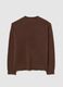 Regular fit brown sweater_4