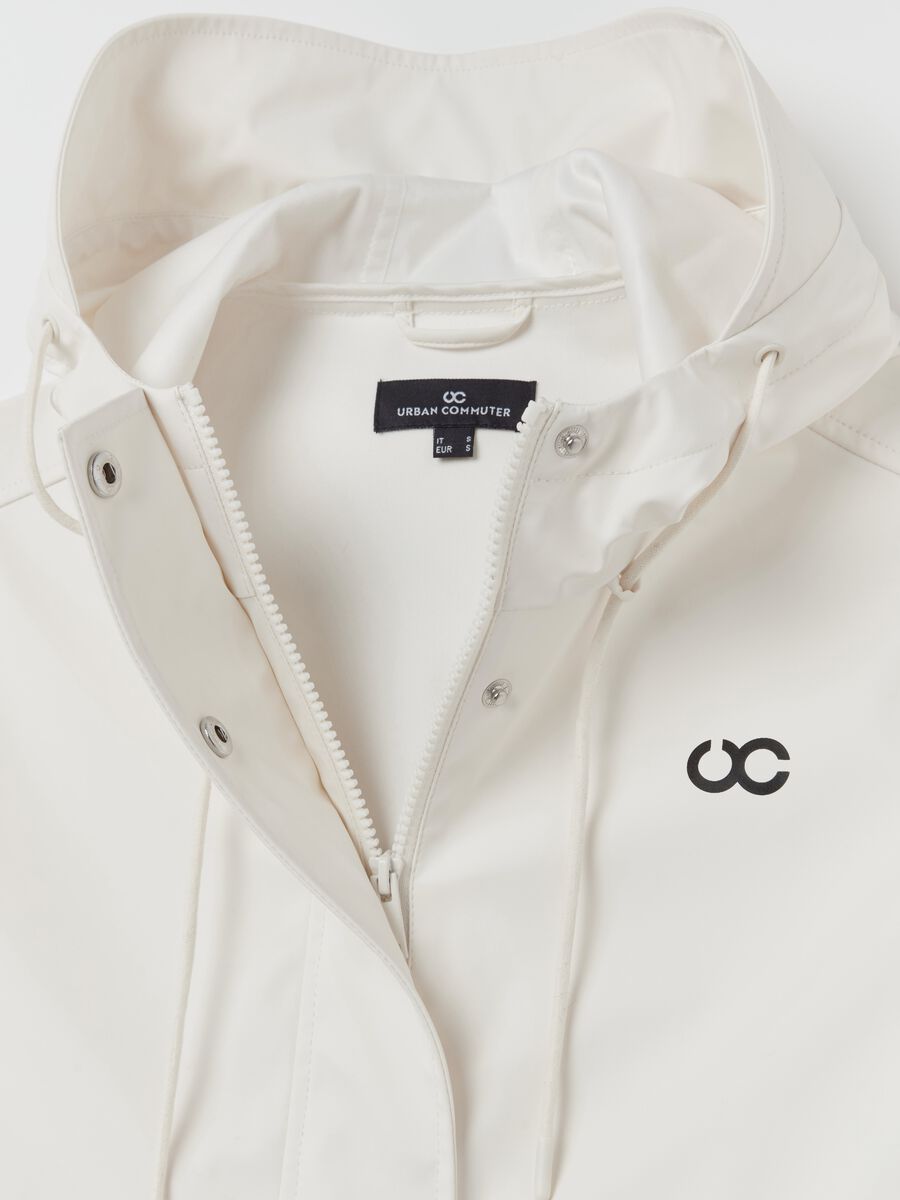 Waterproof parka with logo print_5