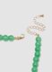 Green Necklace with Cherry Pendant_1