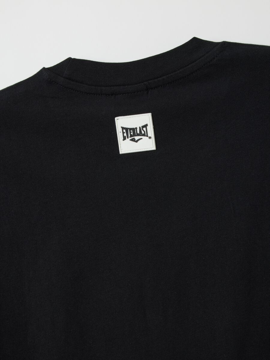 T-shirt in puro cotone nero_5
