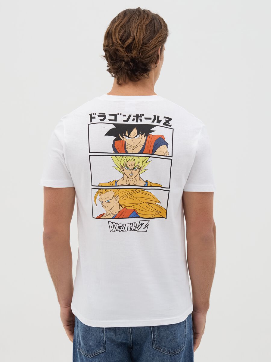 White T-shirt with Dragon Ball Z print_3