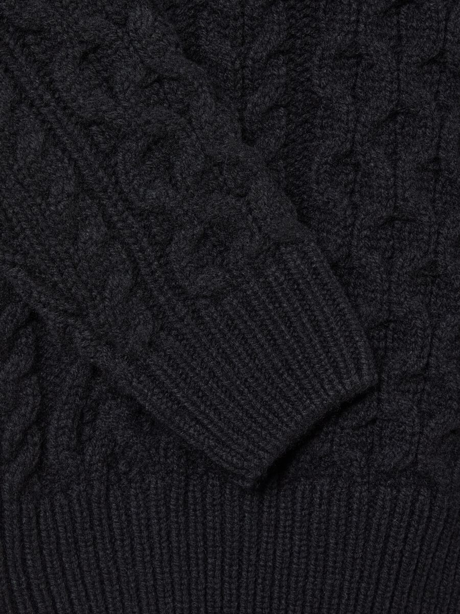 Pullover in braided wool_5
