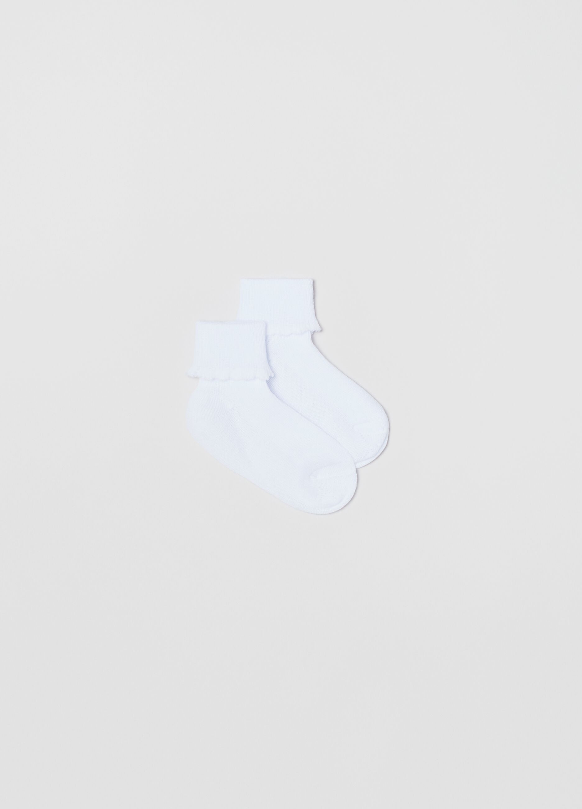 Bipack calze con orlo ondulato_1