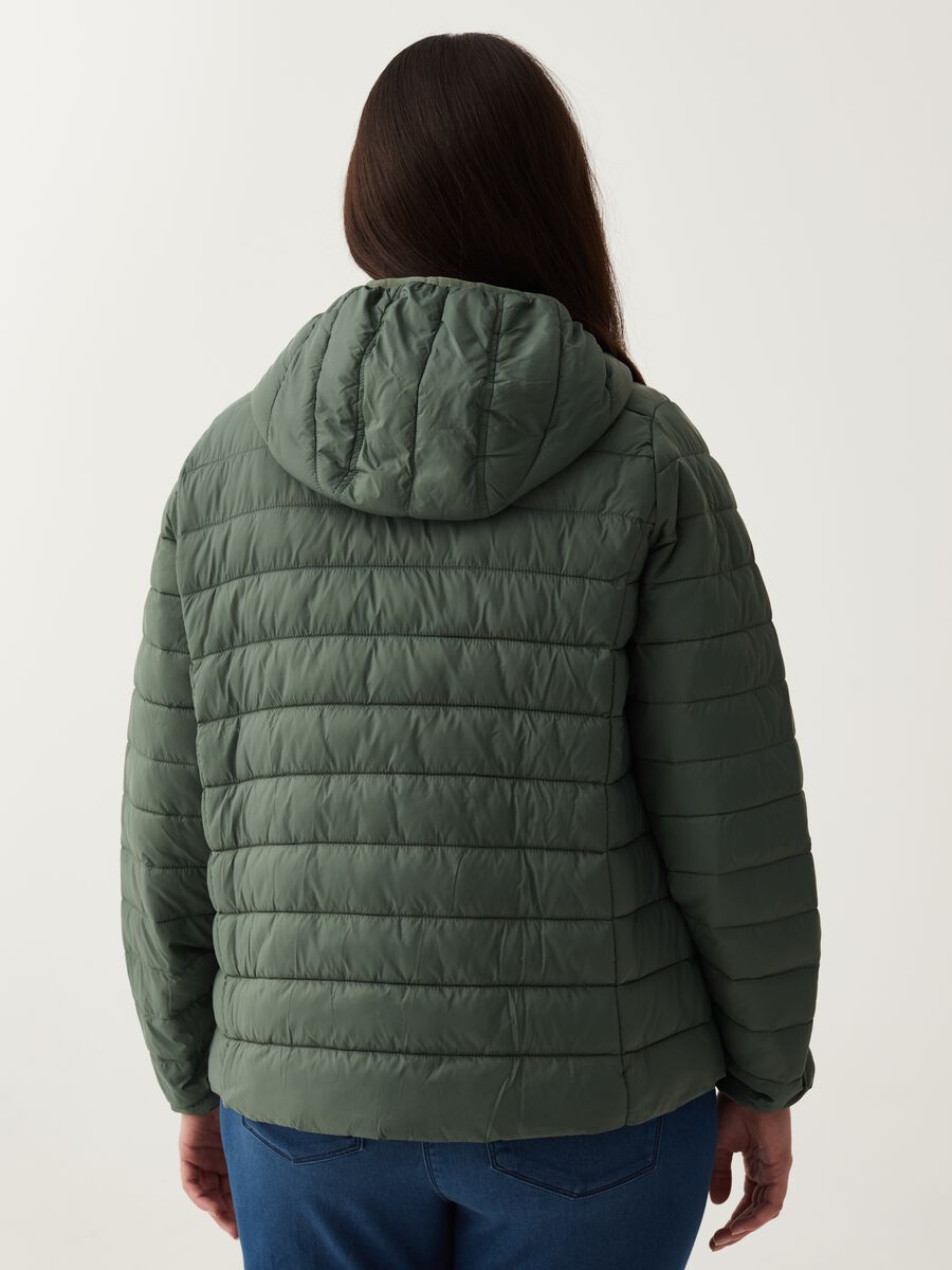 Piumino ultralight con cappuccio Curvy_2