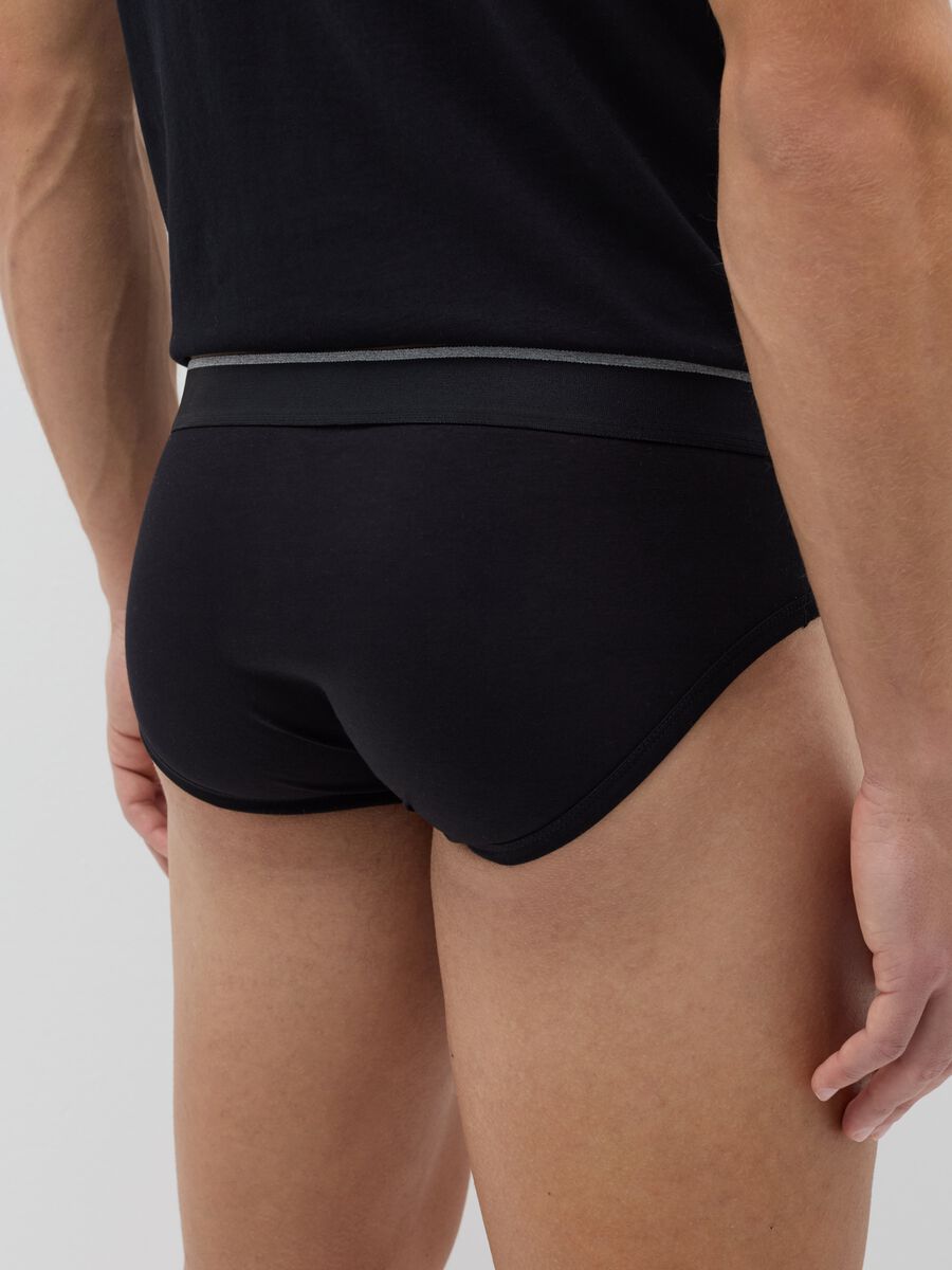Two-pack briefs in Supima cotton with contrasting piping_3