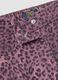 Pantaloni viola wide leg in puro cotone con fantasia animalier per bambina_2