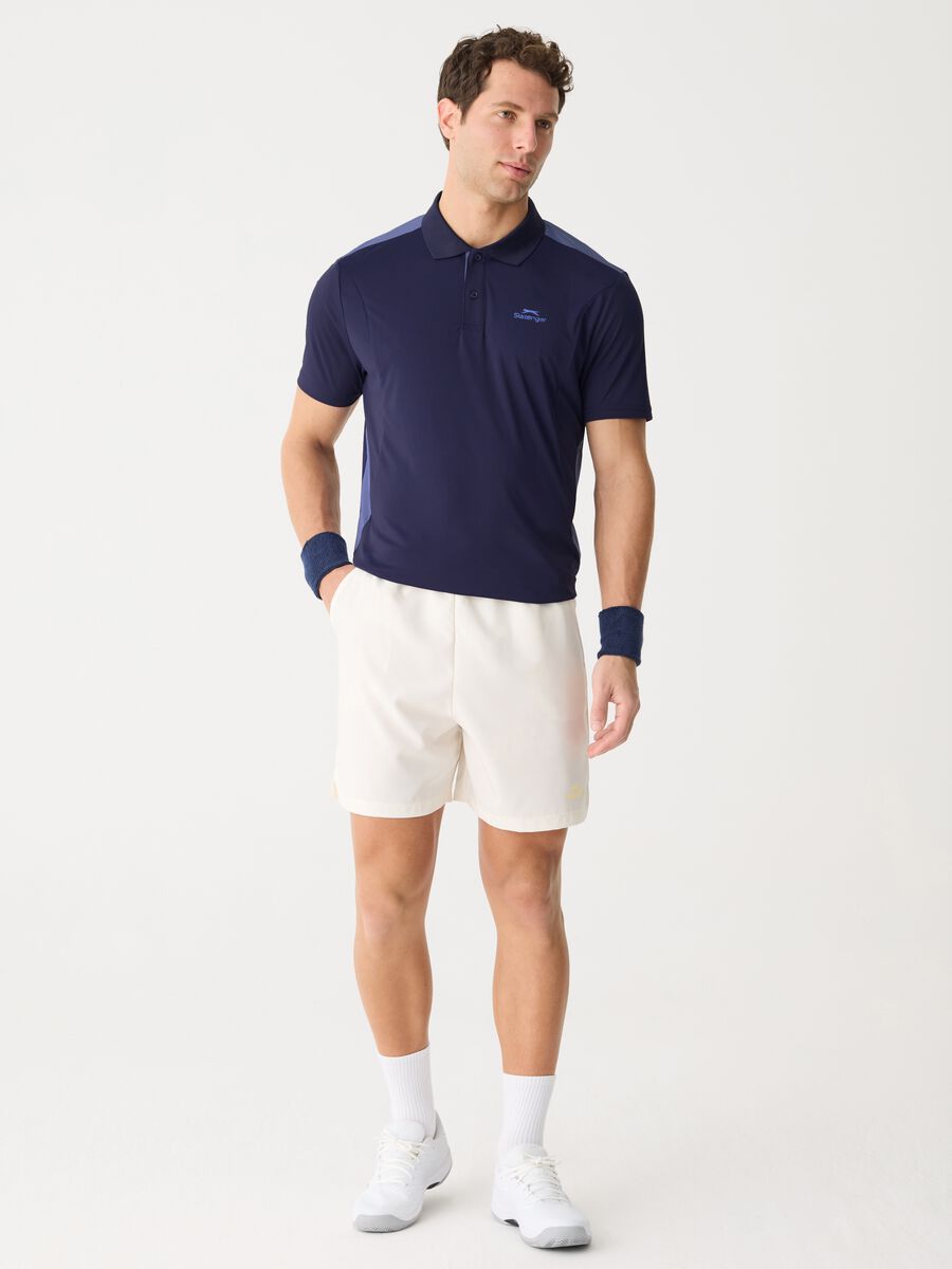 SLAZENGER polo shirt in technical fabric_1