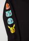 Full-zip sweatshirt with hood and Pokemon print_3