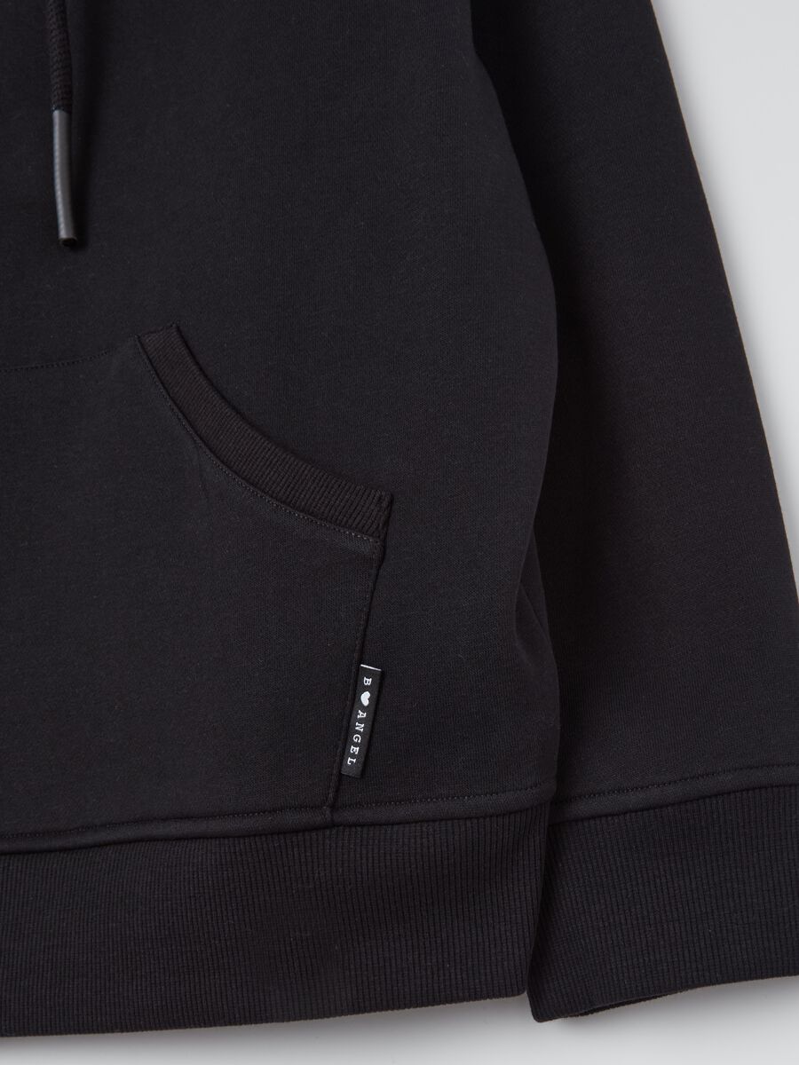 Oversized full-zip sweatshirt with hood_5