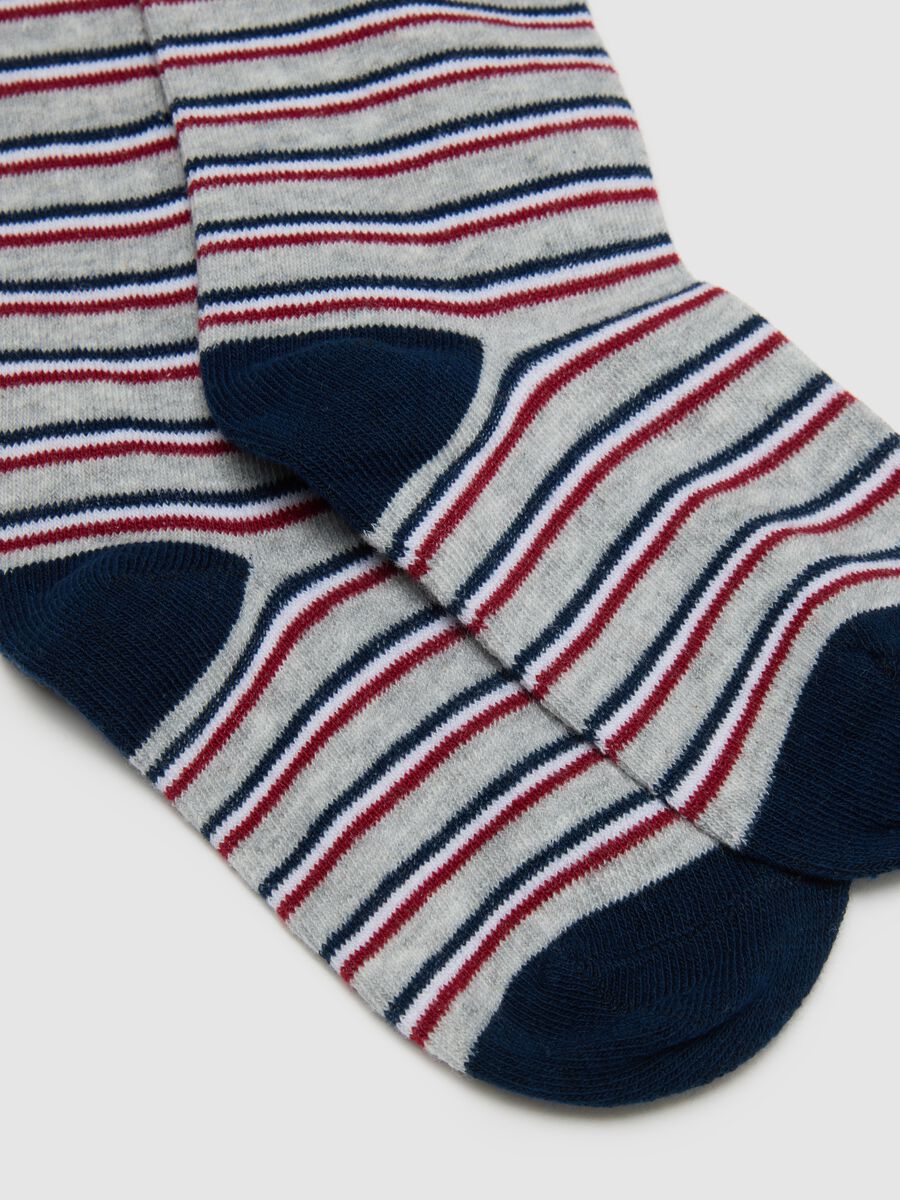 Bipack calze lunghe da bambino in misto cotone multicolor_1