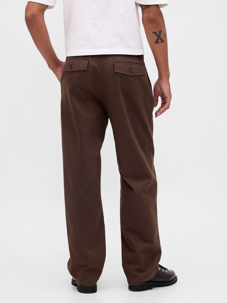 Brown Cotton Trousers_2