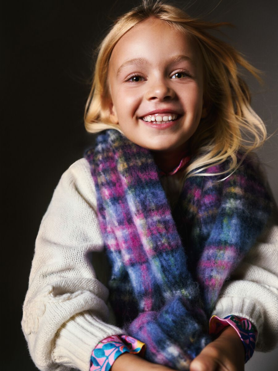 Multicolour scarf for girls_2