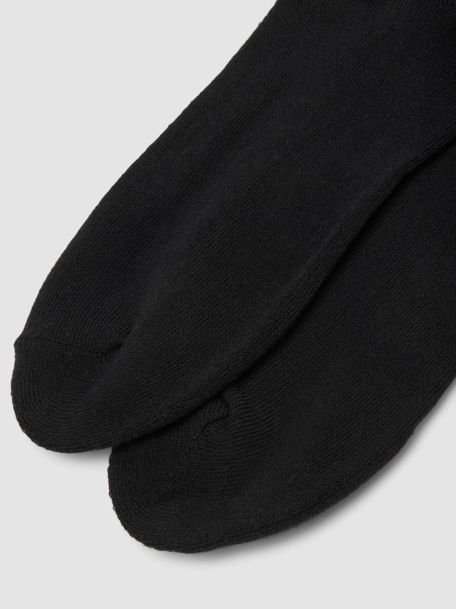 3-pack of black stretch cotton sports socks_2