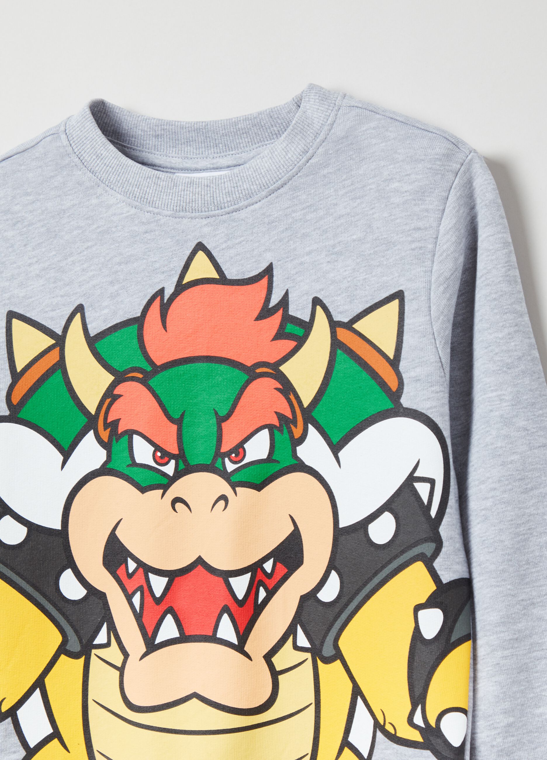 Felpa girocollo stampa Super Mario™ Bowser_2