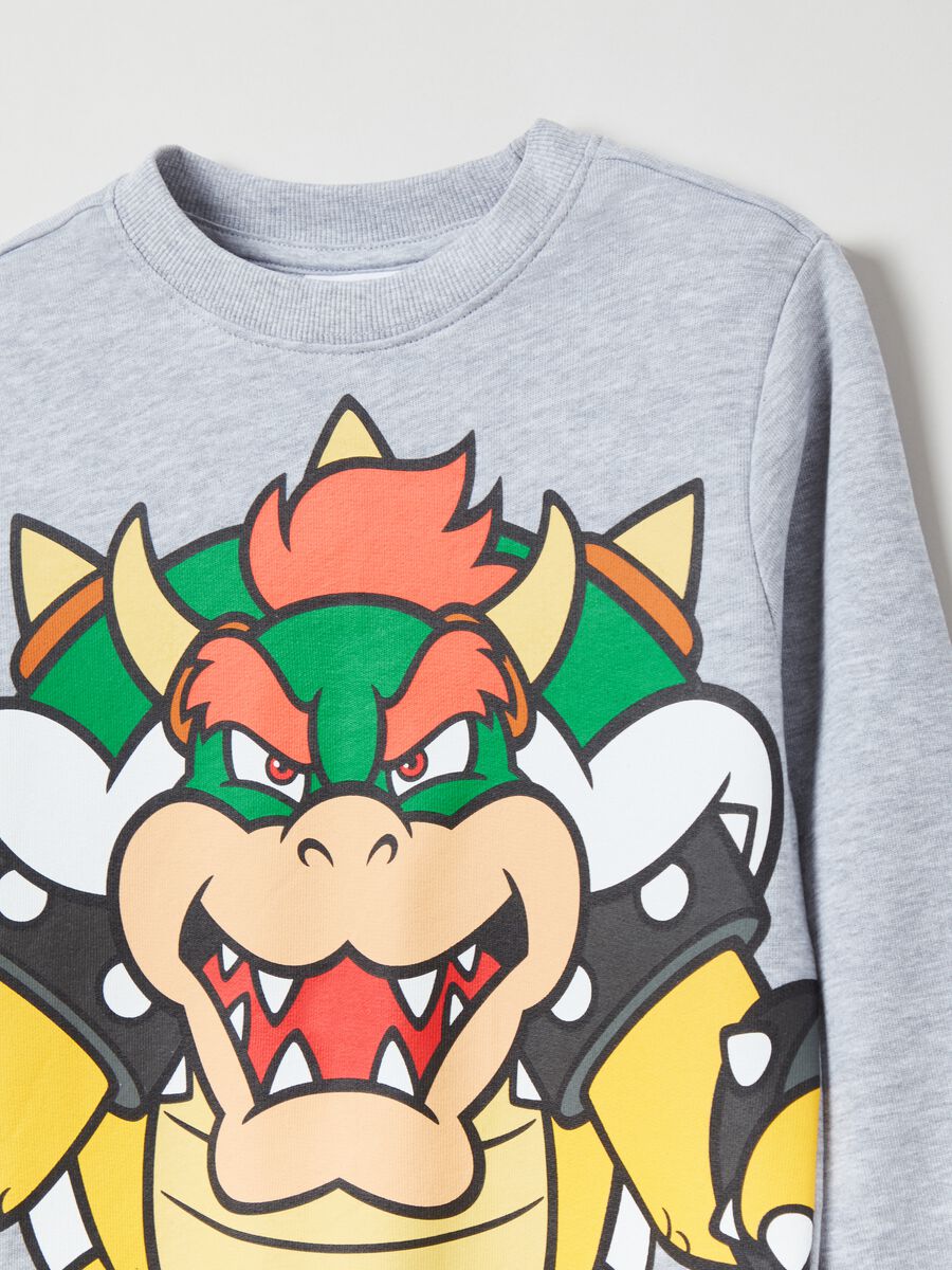 Felpa girocollo stampa Super Mario™ Bowser_2