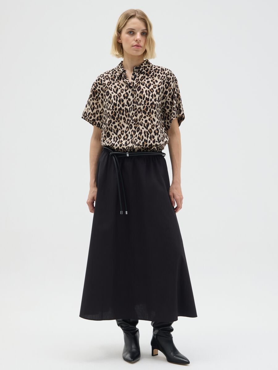 Women's multicolour viscose shirt_1