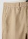 Beige pure linen chino trousers, regular fit_5