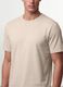 Beige organic cotton jersey T-shirt, regular fit_3