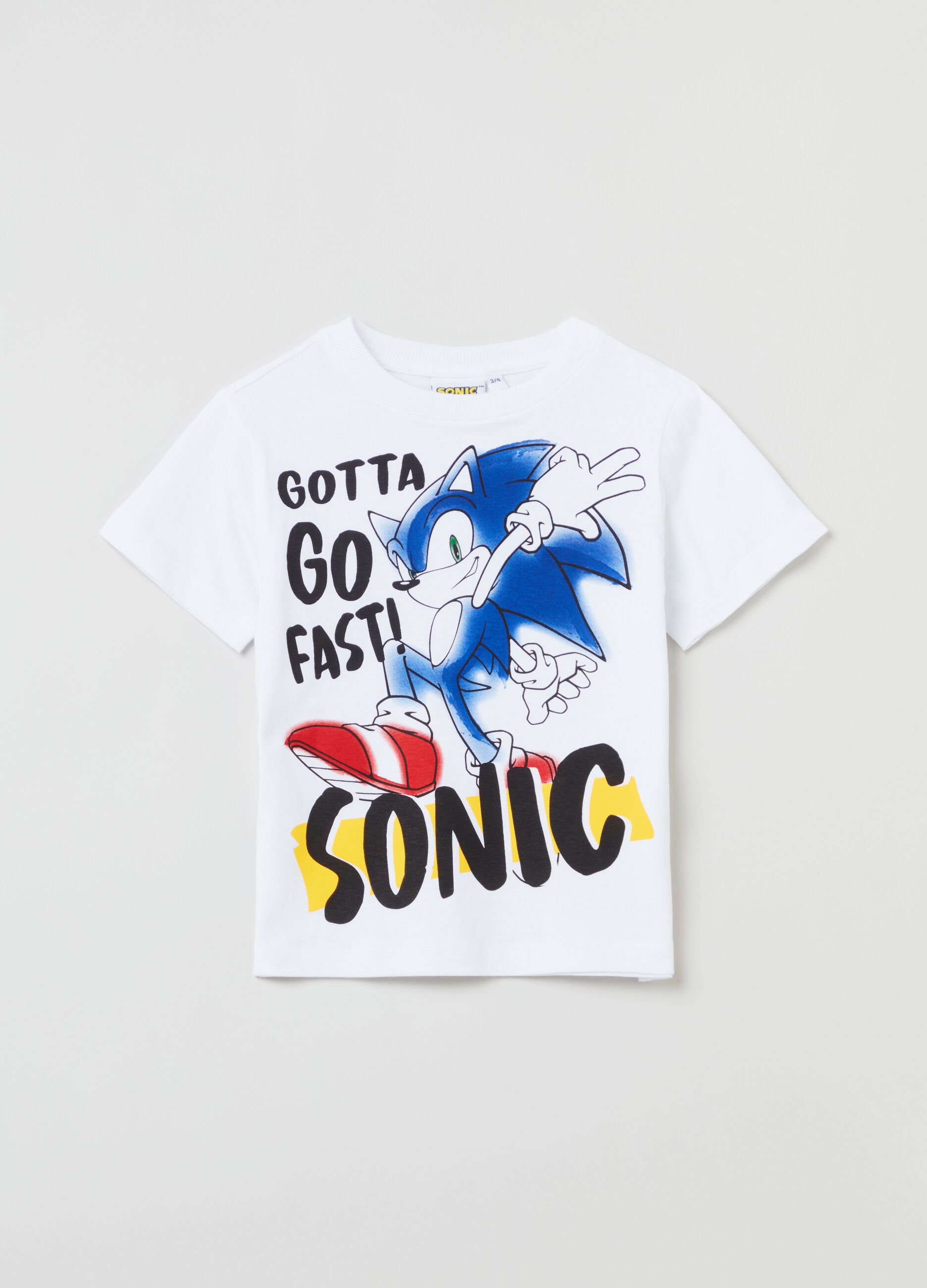 Maglietta sonic bambino 2025