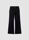 Blue stretch cotton flared jeans_0