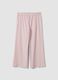 Pantaloni pigiama rosa in puro cotone organico_5