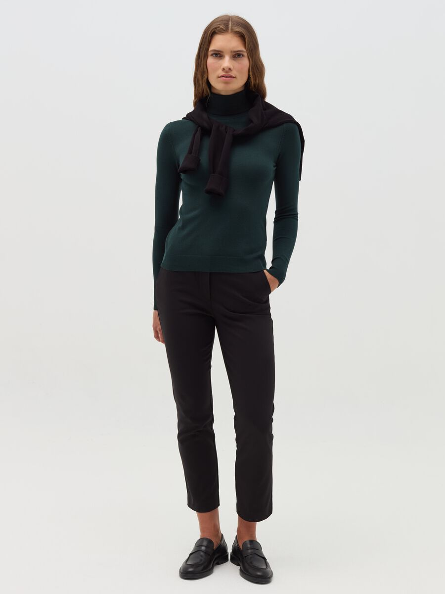 Pullover a collo alto_1