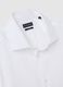 White slim fit cotton blend shirt_1