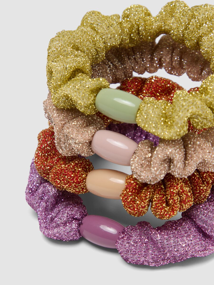 Multipack of Multicolour Glitter Hair Clips_1