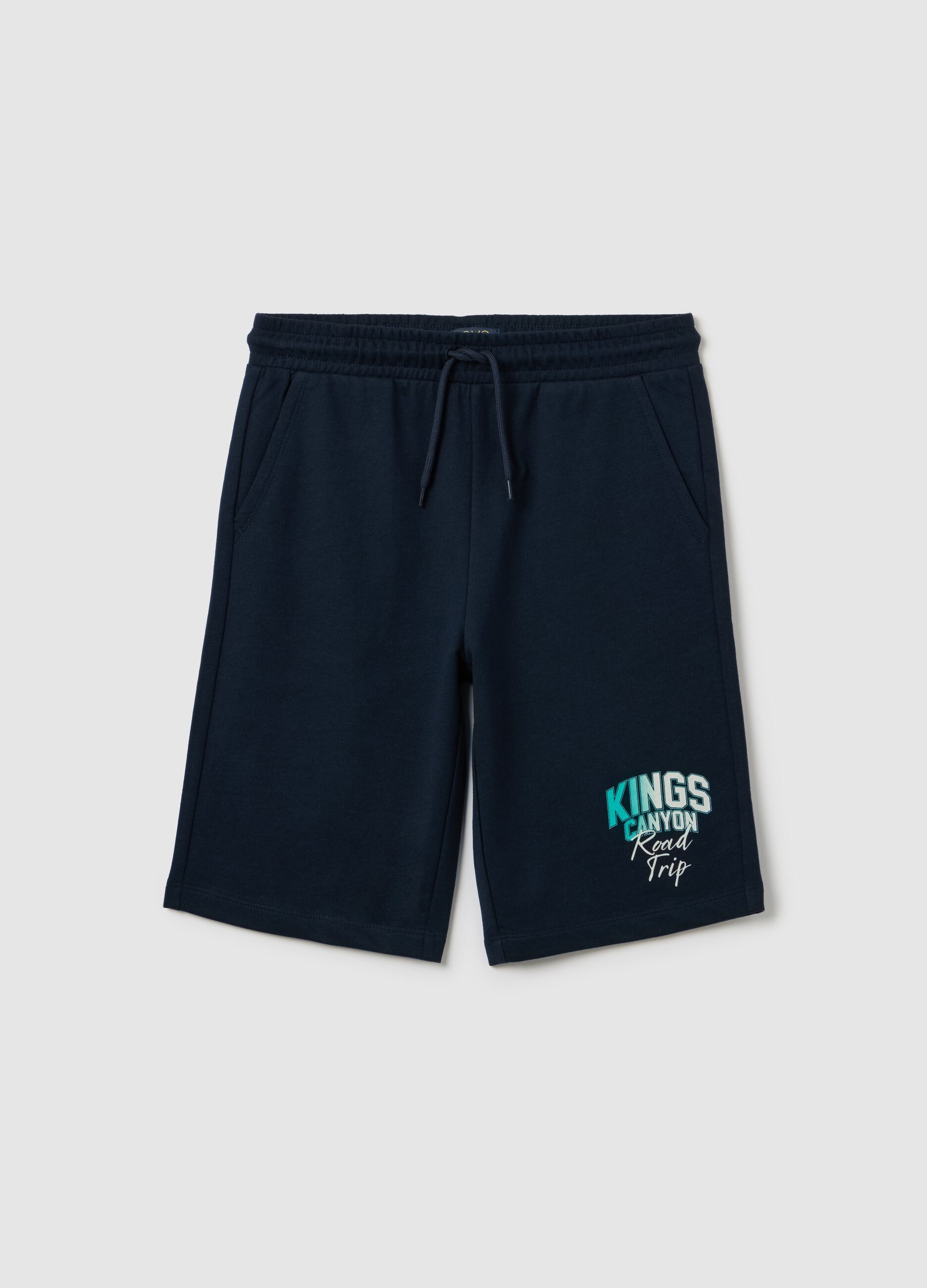 OVS Kids Blue Cotton Shorts