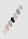 Seven-pack of multicolour short socks in organic stretch cotton_0