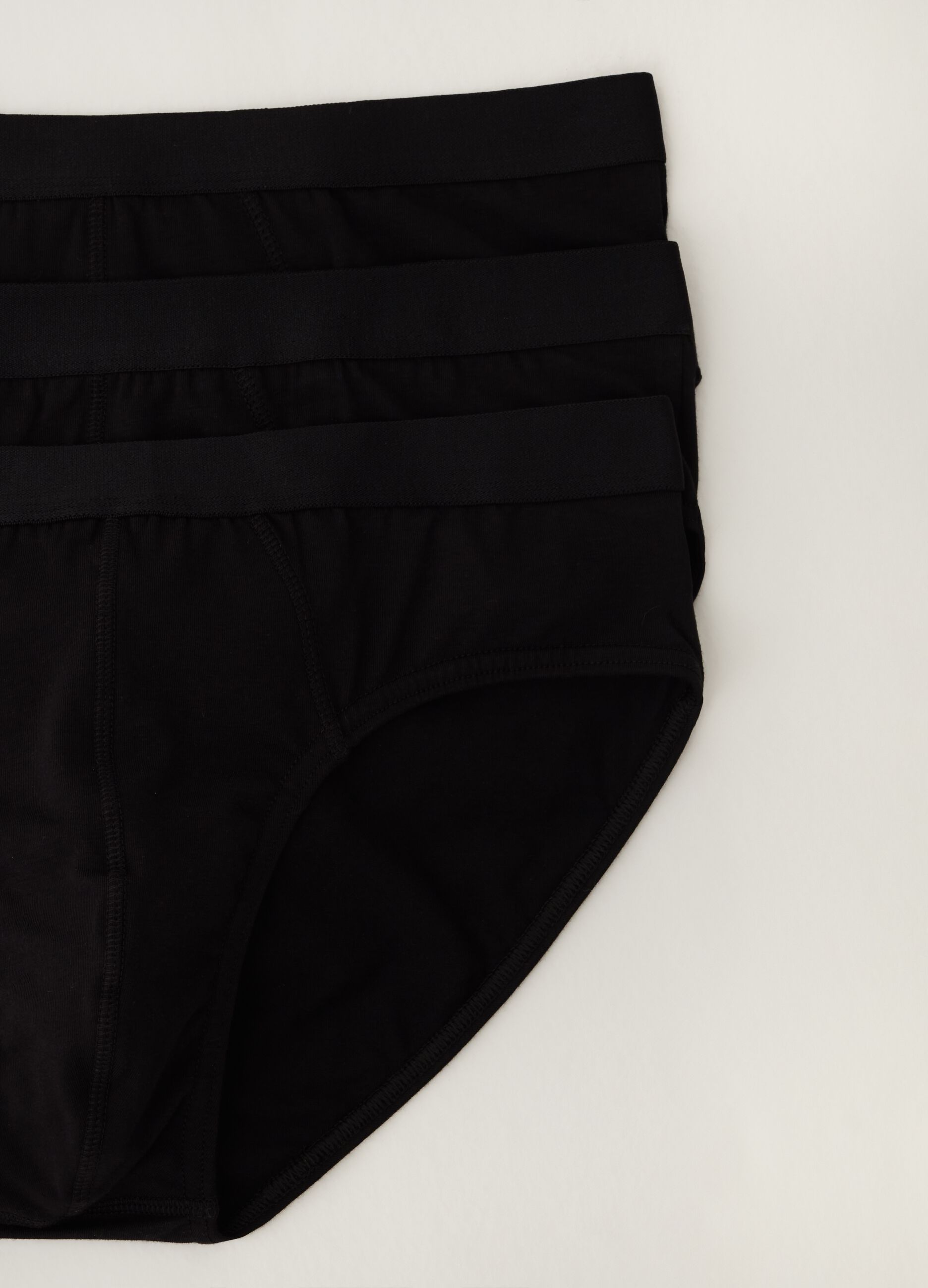 Tripack slip in cotone bio stretch