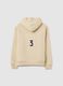 Boy's beige cotton sweatshirt with regular fit_4