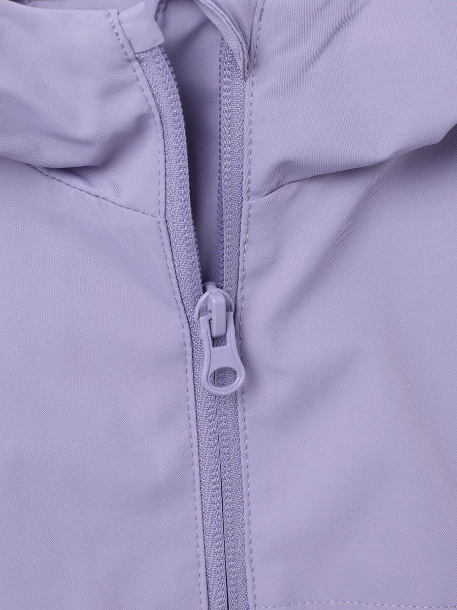 Girls' Purple Jacket with Hood_2