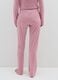 Pink Pyjama Trousers with Elasticated Waist_2