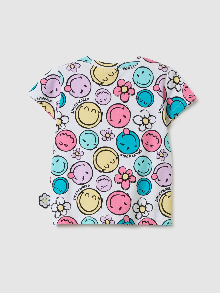 Girl's multicolour regular fit t-shirt with prints_1