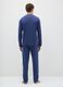 Blue pure cotton pyjamas regular fit_2