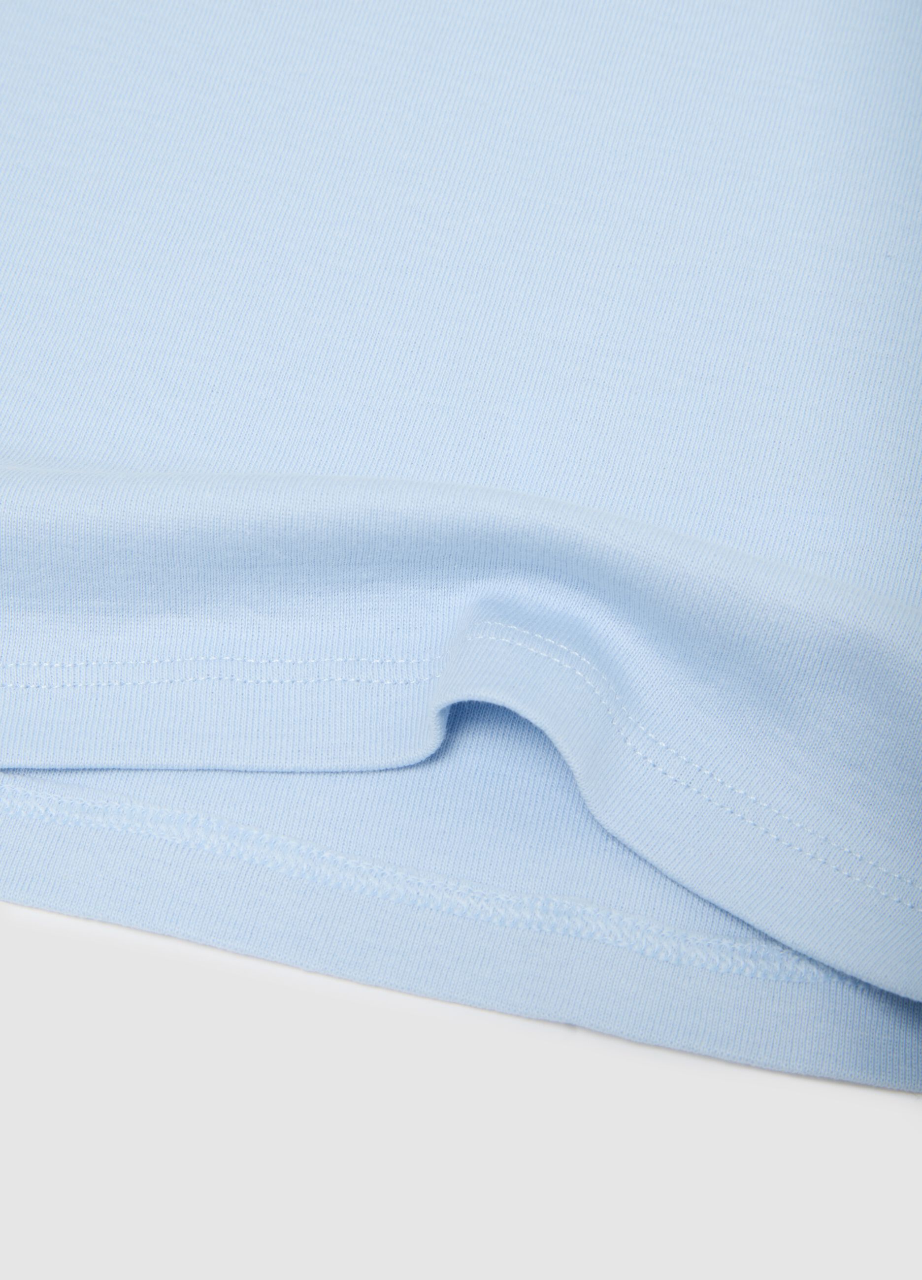 Tripack di t-shirt da neonato in puro cotone multicolor regular fit